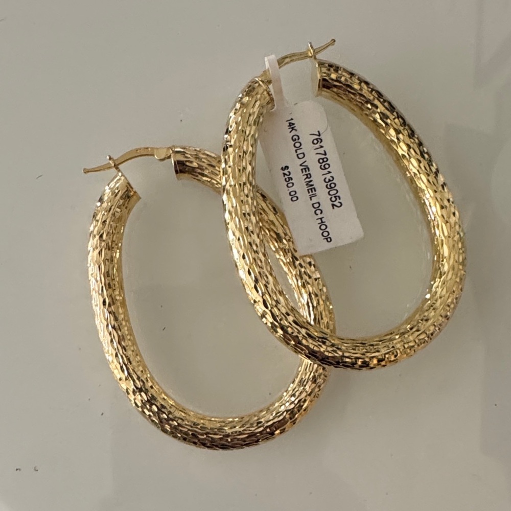 Gold Hoop Earrings